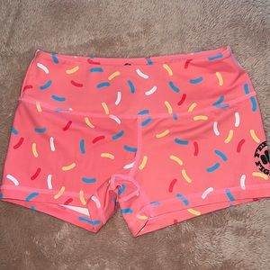 Feed Me Fight Me Donut Sprinkle Shorts